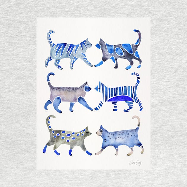 Blue Cat Collection by CatCoq